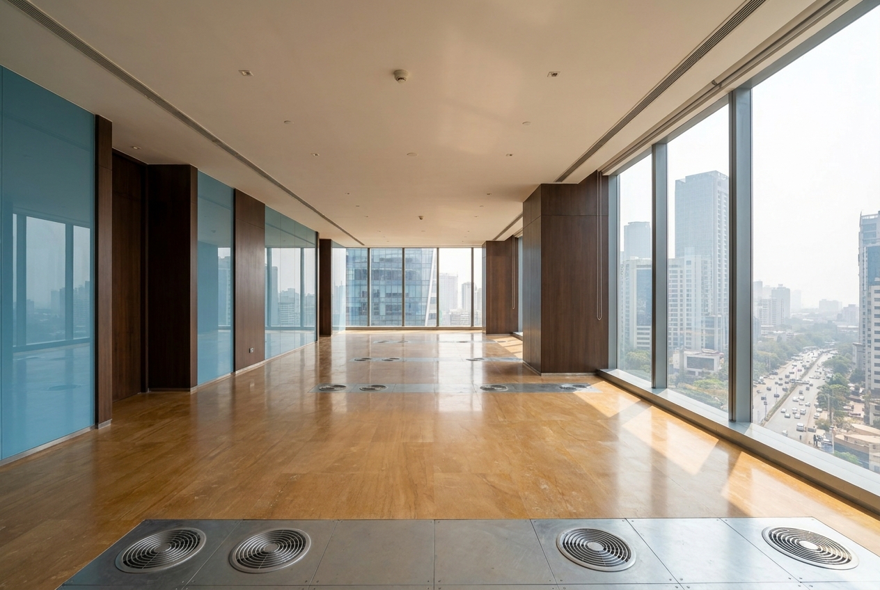 Lodha Excelus, a Grade-A office in Lower Parel.