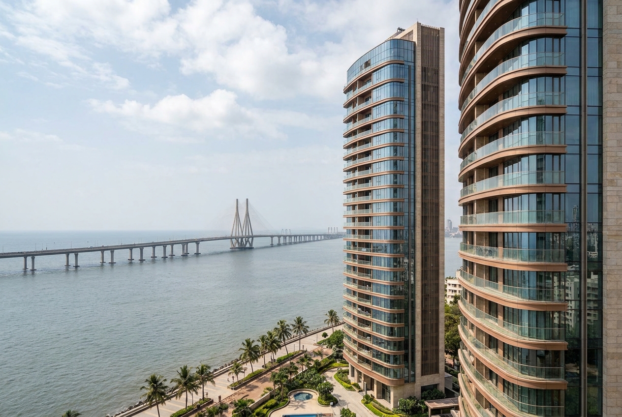 Three Sixty West on the Worli sea face.